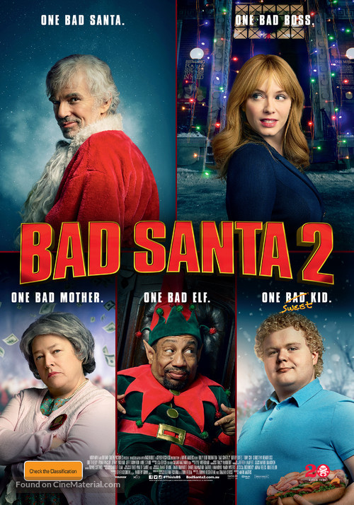 Bad Santa 2 - Australian Movie Poster