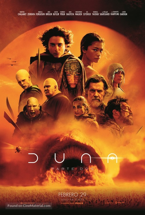 Dune: Part Two - Mexican Movie Poster