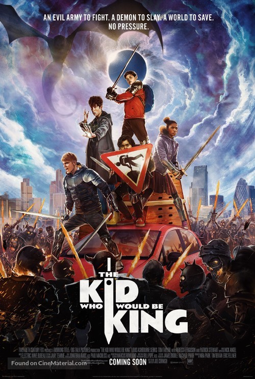 The Kid Who Would Be King - British Movie Poster