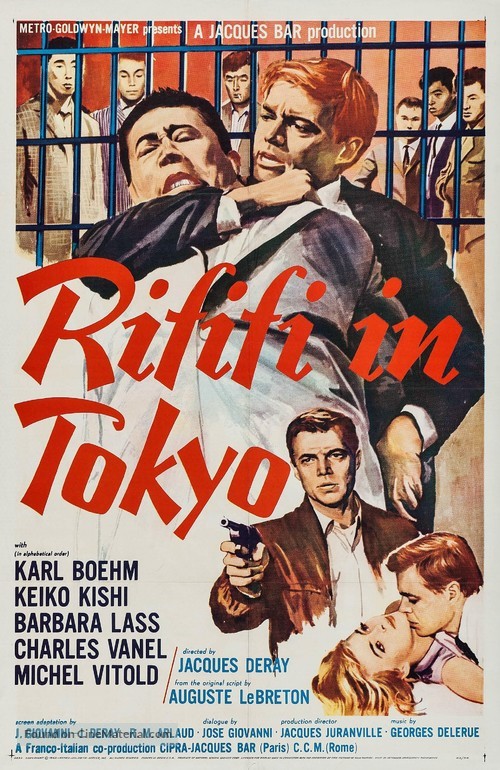 Rififi &agrave; Tokyo - Movie Poster