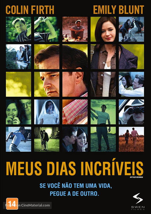 Arthur Newman - Brazilian DVD movie cover