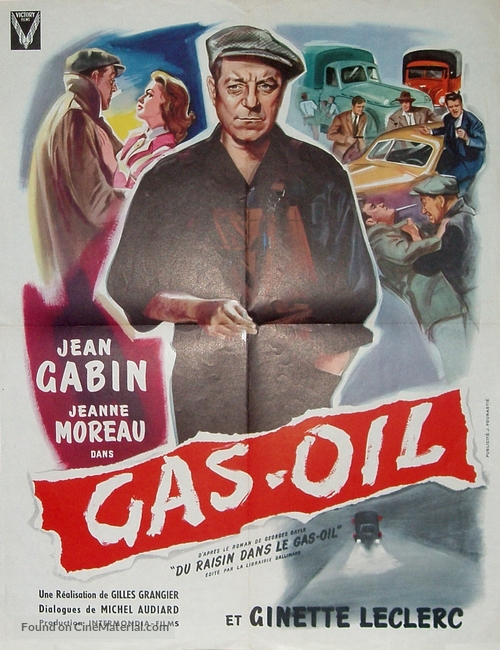 Gas-Oil - French Movie Poster