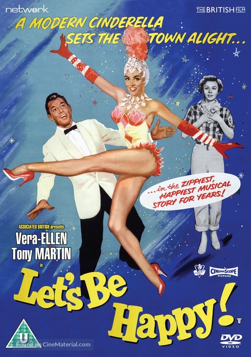 Let&#039;s Be Happy - British DVD movie cover