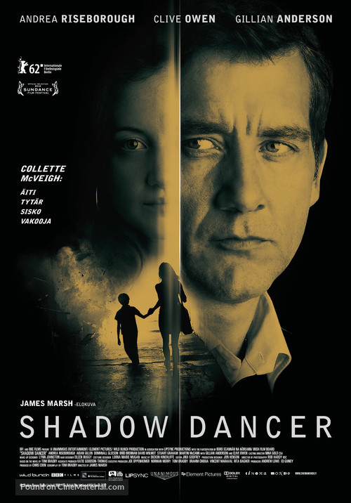 Shadow Dancer - Finnish Movie Poster