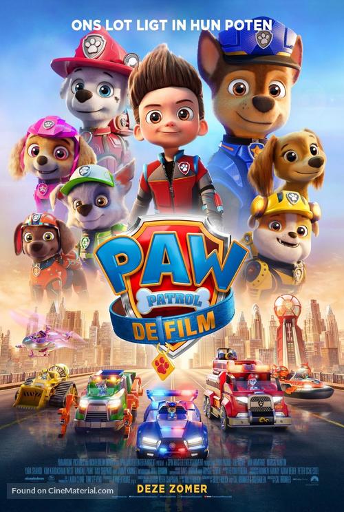 Paw Patrol: The Movie - Belgian Movie Poster