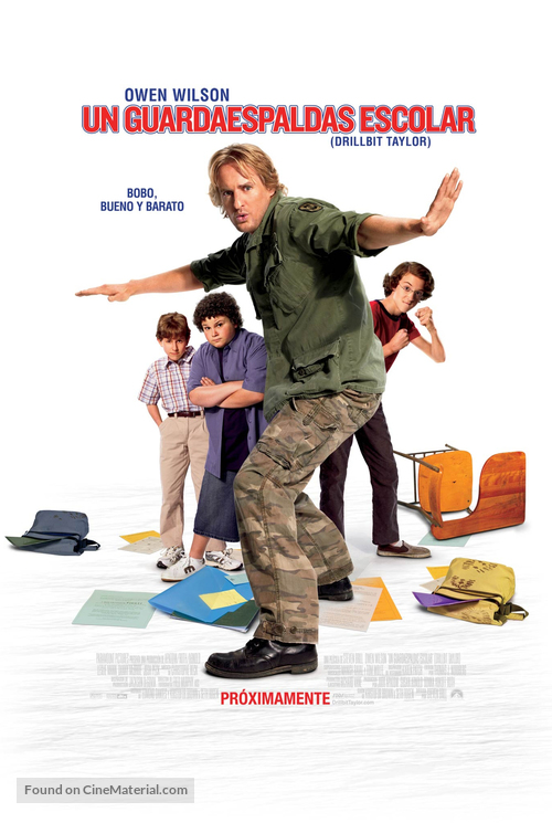 Drillbit Taylor - Mexican Movie Poster