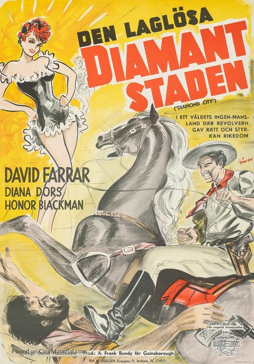 Diamond City - Swedish Movie Poster