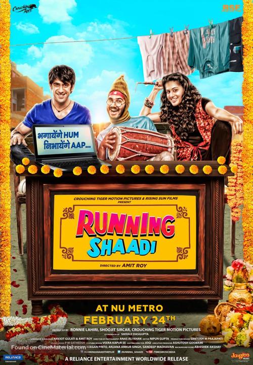 Running Shaadi - South African Movie Poster