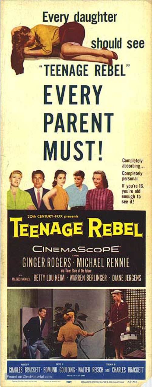 Teenage Rebel - Movie Poster