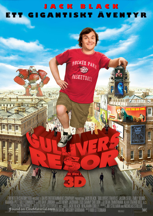 Gulliver&#039;s Travels - Swedish Movie Poster