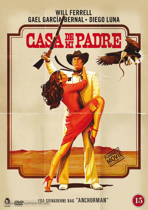 Casa de mi Padre - Danish DVD movie cover