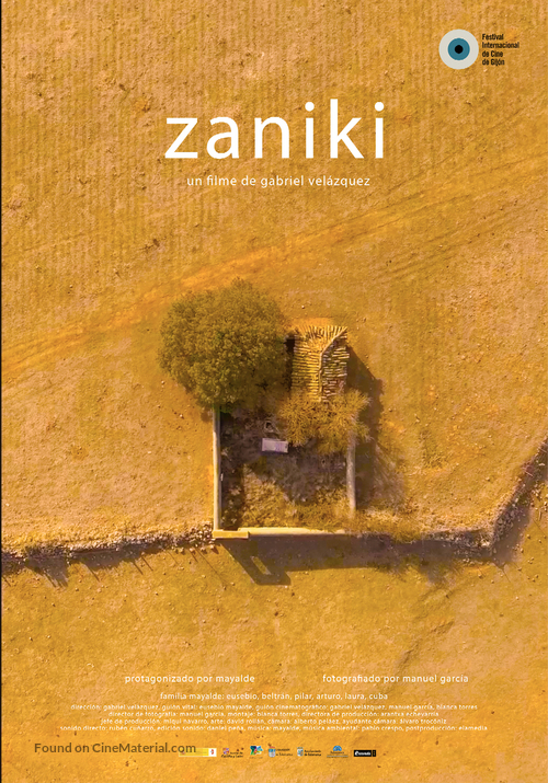 Zaniki - Spanish Movie Poster