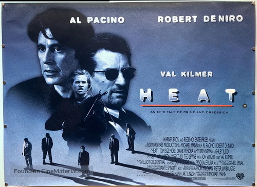 Heat - British Movie Poster