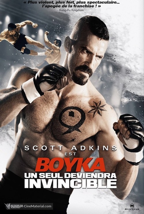 Boyka: Undisputed IV - French DVD movie cover