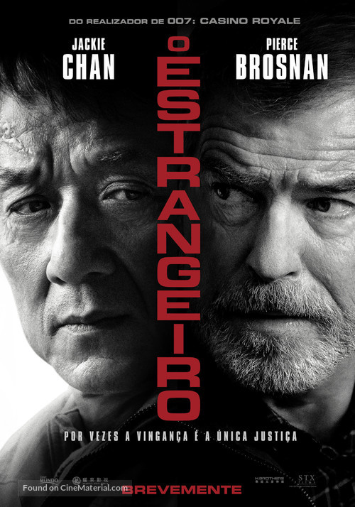 The Foreigner - Portuguese Movie Poster