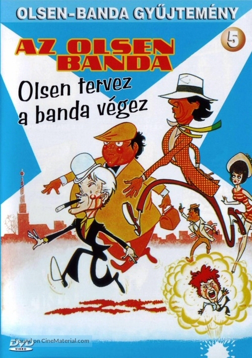 Olsen-banden g&aring;r amok - Hungarian DVD movie cover