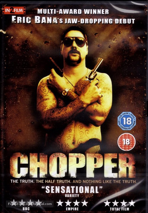 Chopper - British DVD movie cover