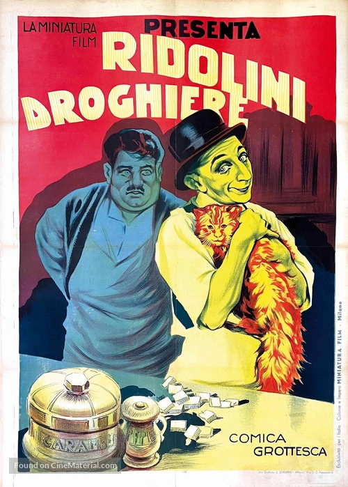 The Grocery Clerk - Italian Movie Poster