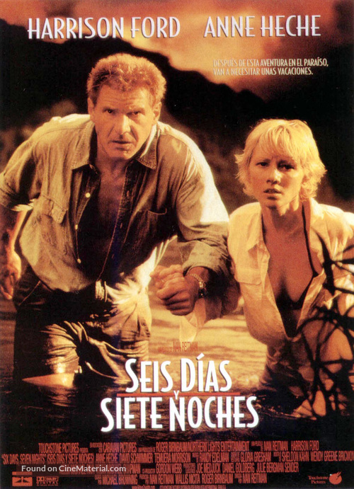 Six Days Seven Nights - Spanish Movie Poster