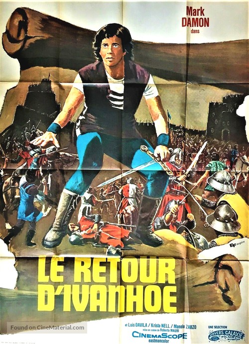 La spada normanna - French Movie Poster
