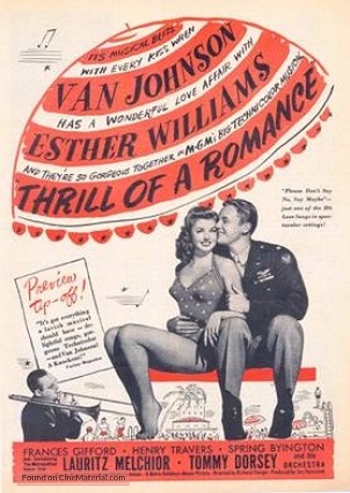 Thrill of a Romance - poster