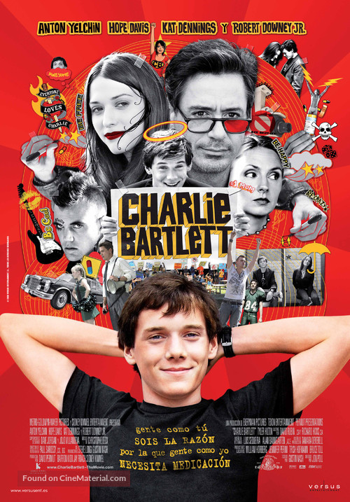 Charlie Bartlett - Spanish Movie Poster