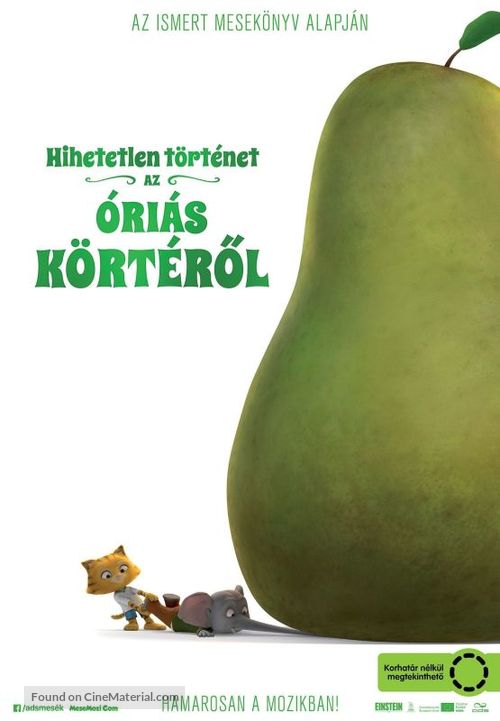 Den utrolige historie om den k&aelig;mpestore p&aelig;re - Hungarian Movie Poster