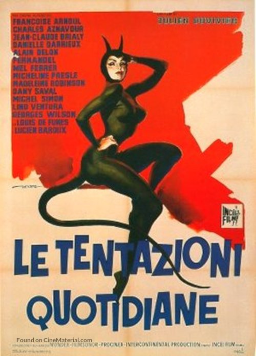 Le diable et les dix commandements - Italian Movie Poster