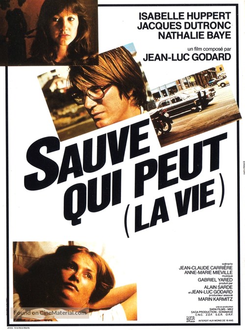 Sauve qui peut - French Movie Poster