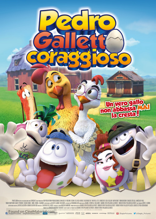 Un gallo con muchos huevos - Italian Movie Poster