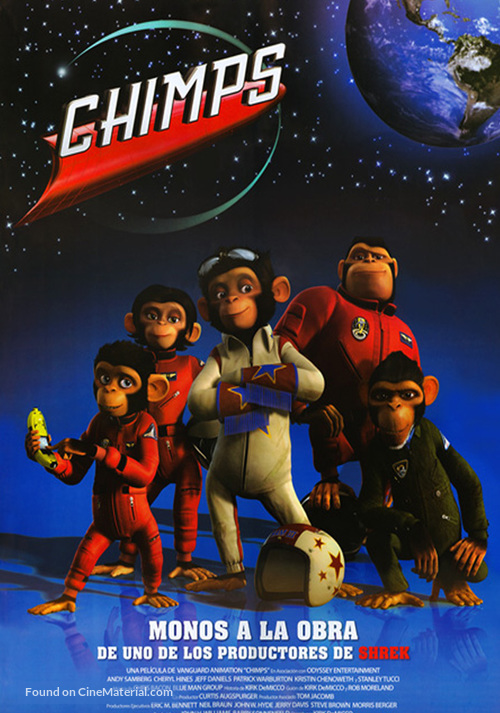 Space Chimps - Mexican Movie Poster
