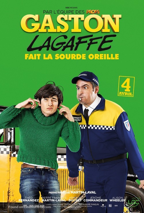 Gaston Lagaffe - French Movie Poster