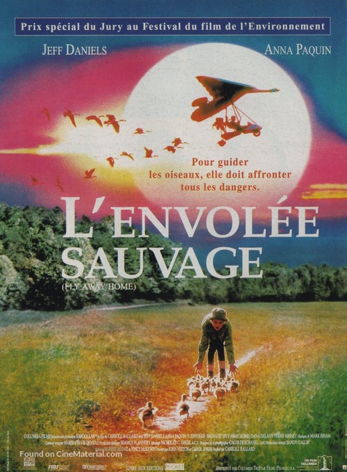 Fly Away Home - French Movie Poster