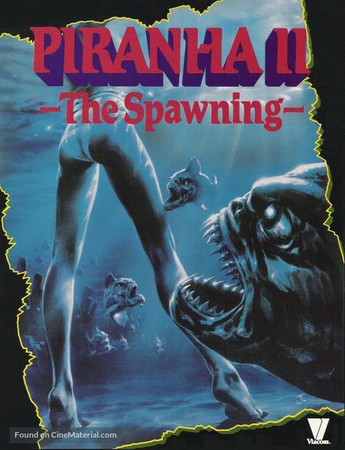 Piranha Part Two: The Spawning - DVD movie cover