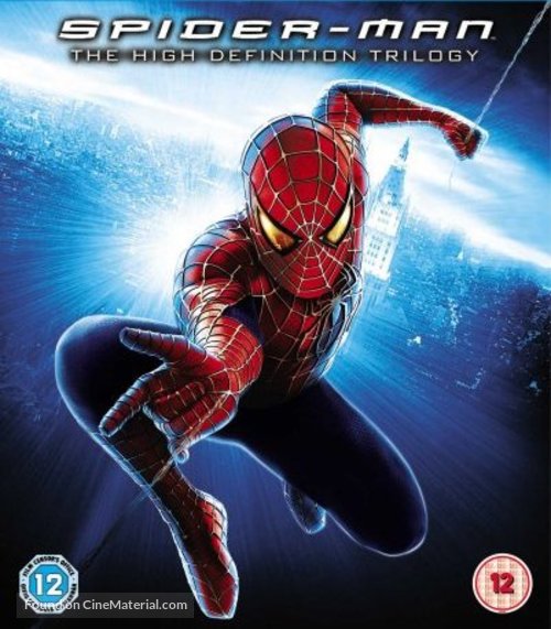 Spider-Man 2 - British Blu-Ray movie cover