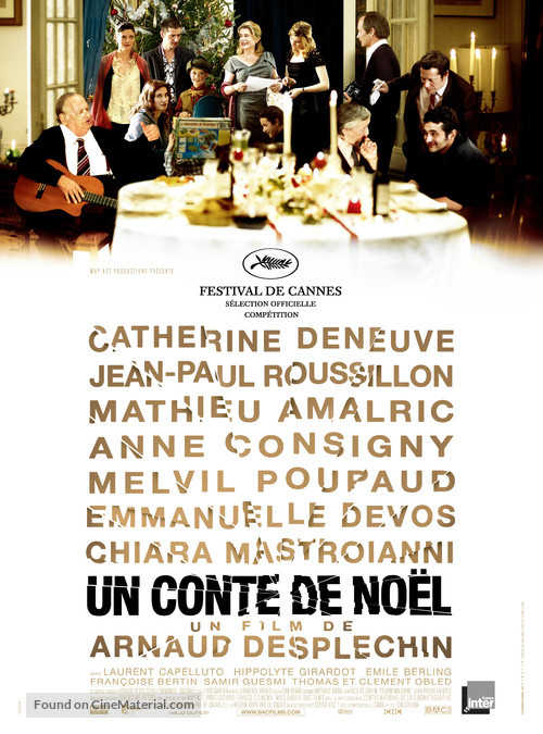 Un conte de No&euml;l - French Movie Poster