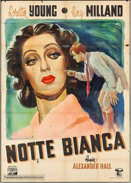 The Doctor Takes a Wife - Italian Movie Poster