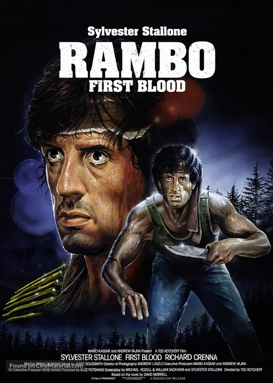 First Blood - Movie Poster First Blood - Movie Poster