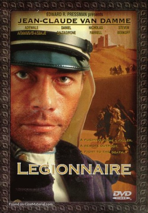 Legionnaire - DVD movie cover