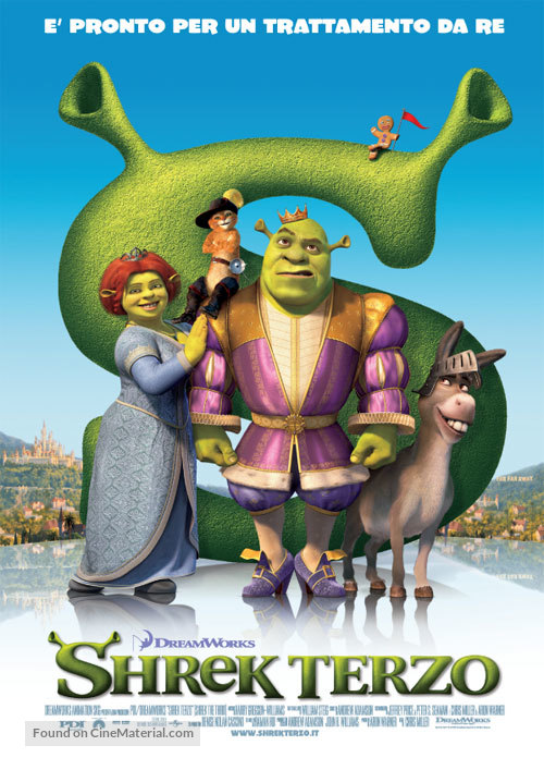 Shrek the Third - Italian poster