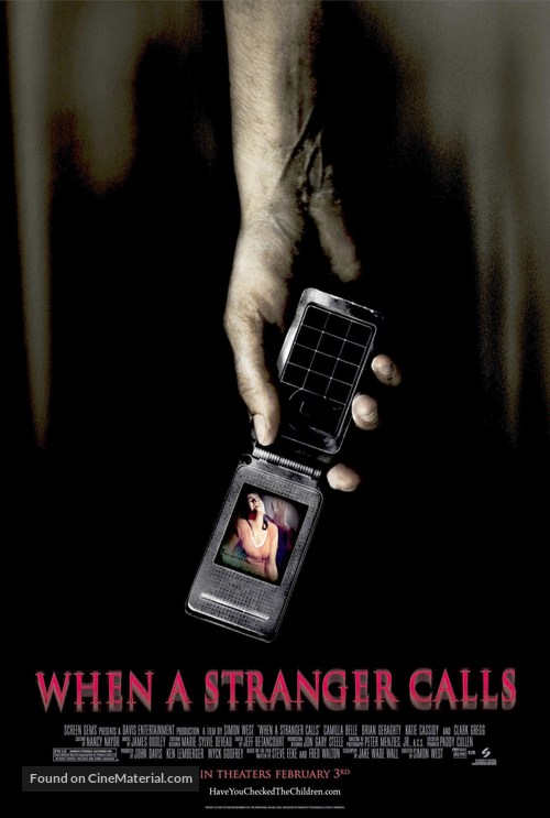 When A Stranger Calls - poster