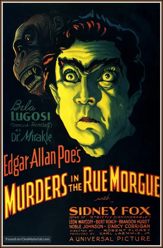 Murders in the Rue (1932) movie poster