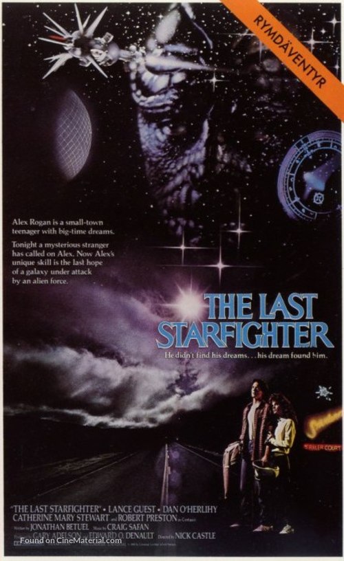 The Last Starfighter - Swedish Movie Poster