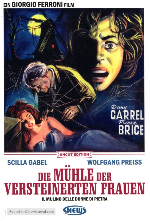 Il mulino delle donne di pietra - German DVD movie cover
