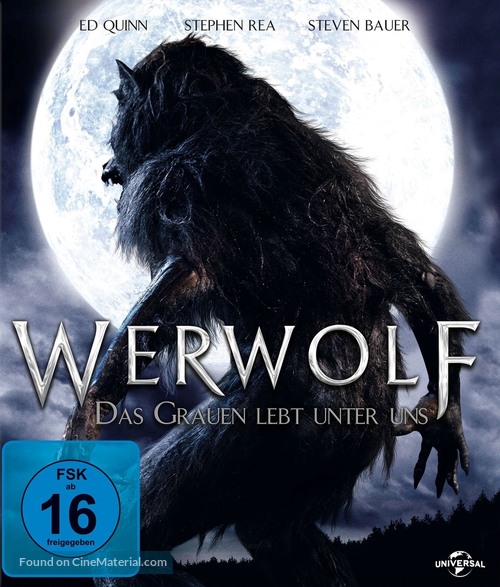 Werewolf: The Beast Among Us - German Blu-Ray movie cover