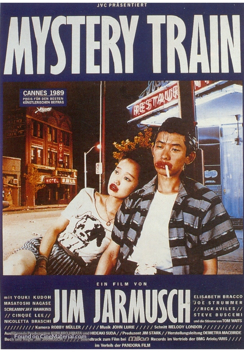 Mystery Train - German Movie Poster