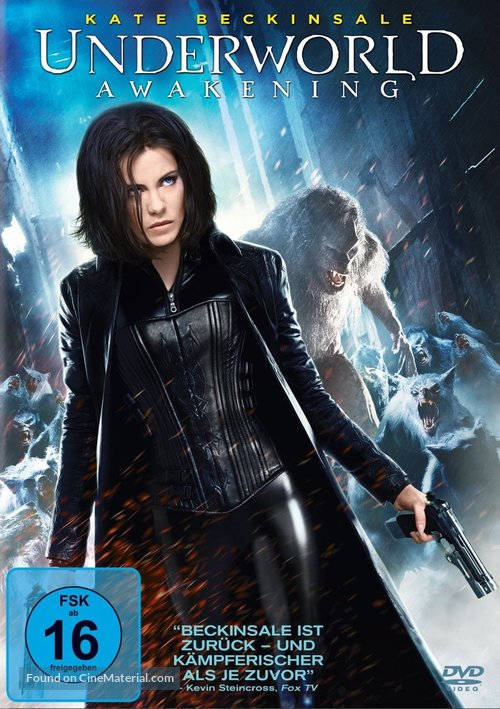 Underworld: Awakening - German DVD movie cover