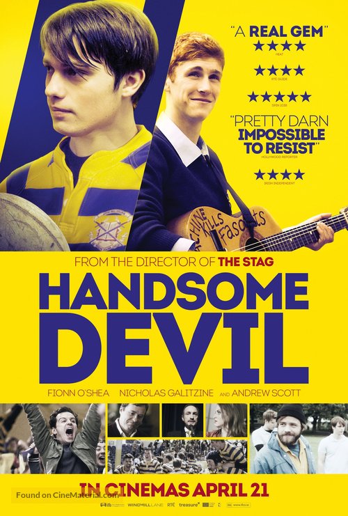 Handsome Devil - Irish Movie Poster