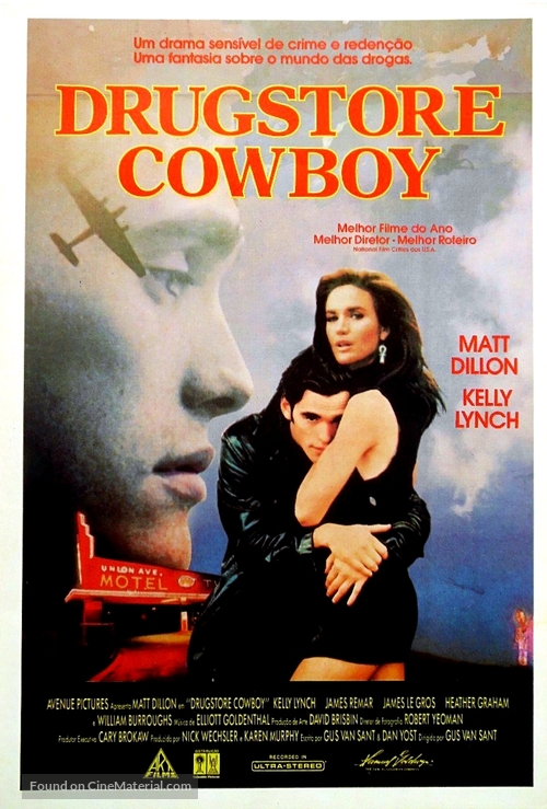 Drugstore Cowboy - Brazilian Movie Poster