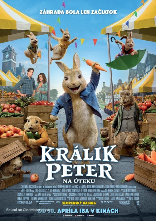 Peter Rabbit 2: The Runaway - Slovak Movie Poster